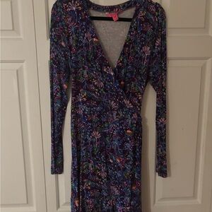 Lilly Pulitzer Multicolor Long Sleeve Dress